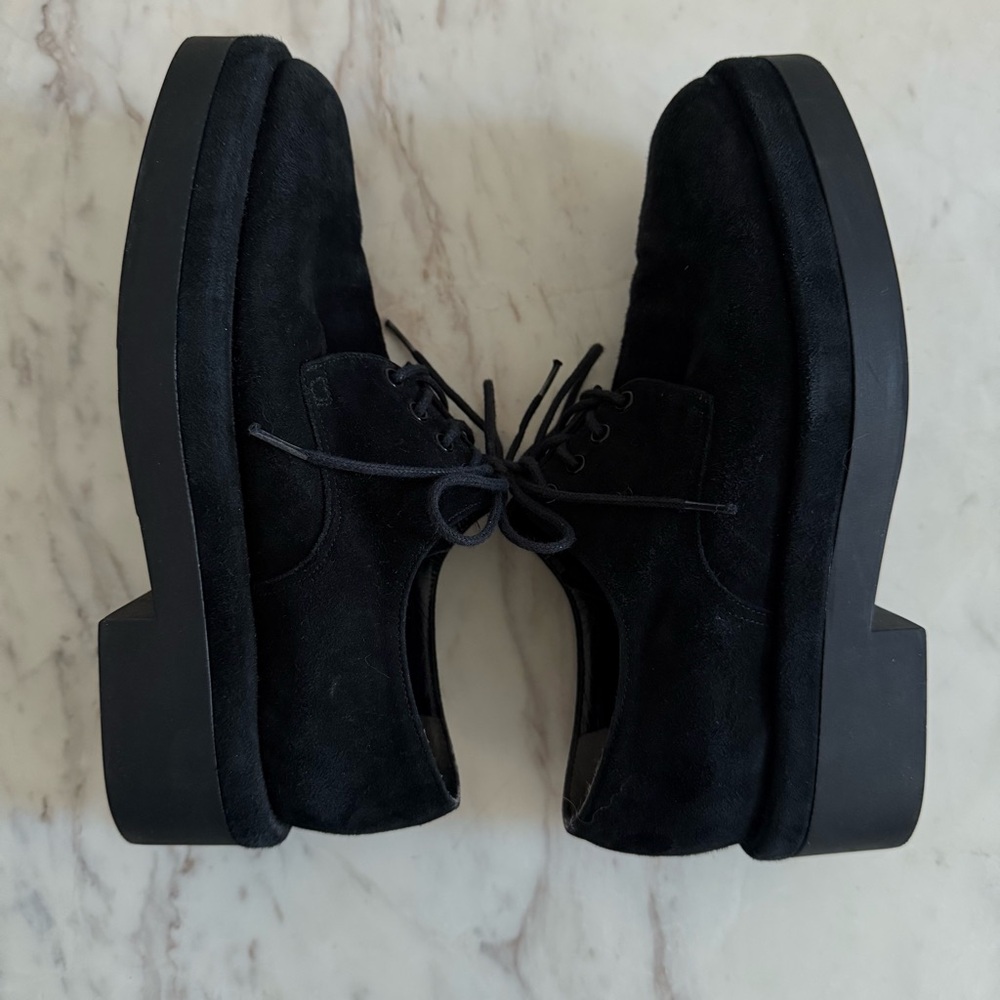 Stephane Kelian Paris Suede Preppy Academia Collegiate Oxford Shoes 5.5 - Picture 6 of 10